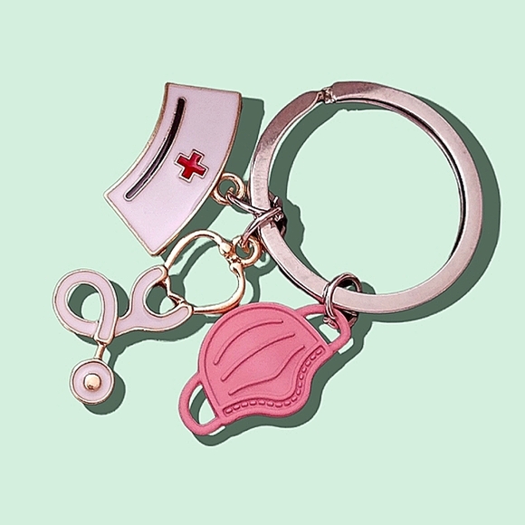 Unbranded Accessories - CLEARANCE 💖Nurse Charm Keychain